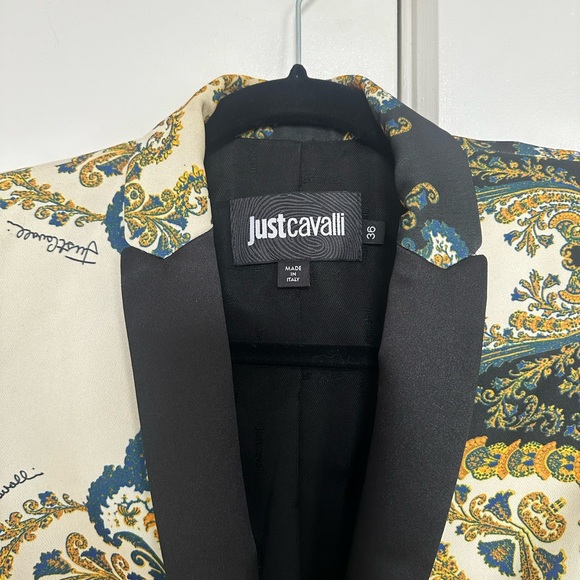 Just Cavalli Paisley Blazer Vintage 2000’s - Picture 3 of 4